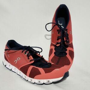 On Cloud Running Shoes Women Size W10 Sneakers Tennis Training Althletic Gym Red